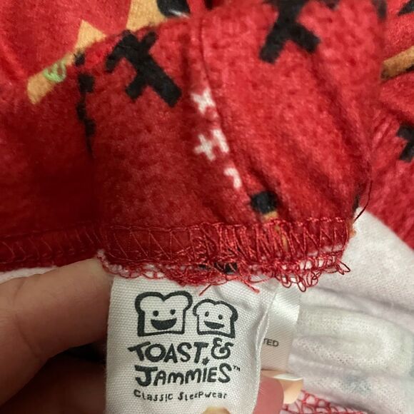 Toast & Jammies women's reindeer Christmas night pants size large - Picture 5 of 6